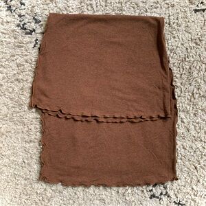 Angelrox heather almond hourglass scarf/hood/shaper